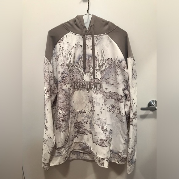 NWOT Men’s XL Cabela’s RedHead Snow Camo Hoodie - Picture 1 of 2